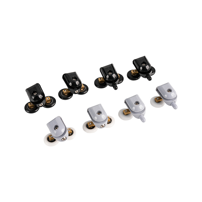 Mga Kagamitan sa Plastic Shower Room Single/Double Pulleys Roller